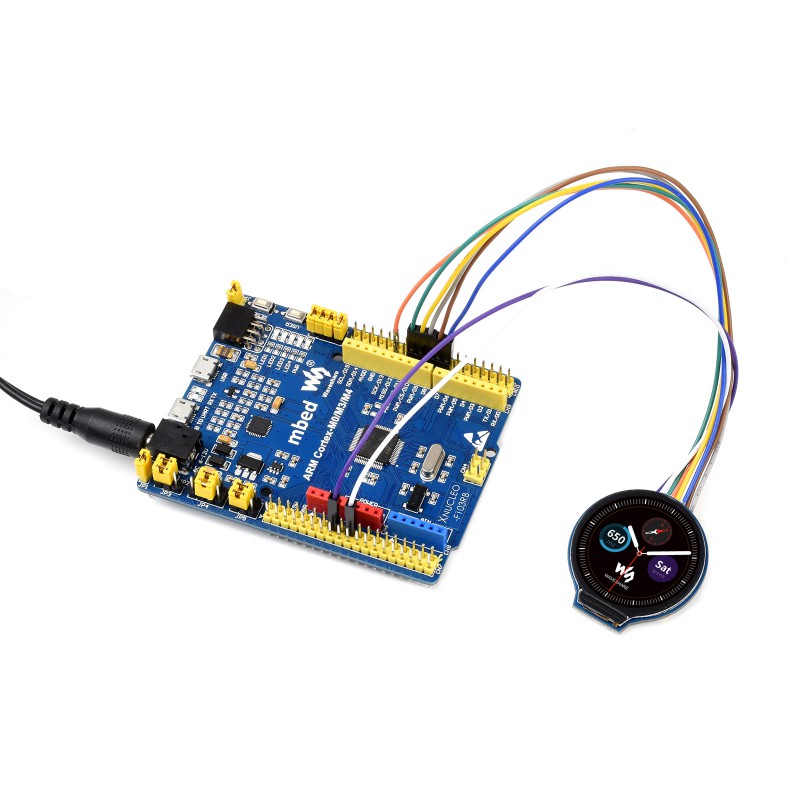 Diy Wearable Electronics - Módulo LCD TFT Redondo de 1.28