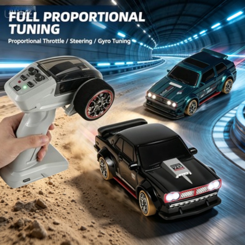 Diy Rc Electronics - Coche de Derrape RC 4WD 1:63