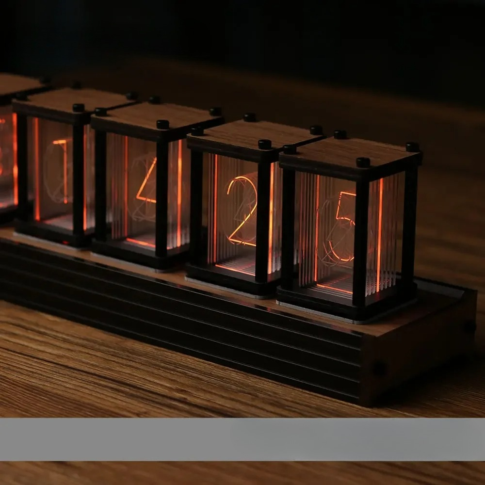 Diy Electronics Table - Reloj de tubo RGB Nixie, reloj