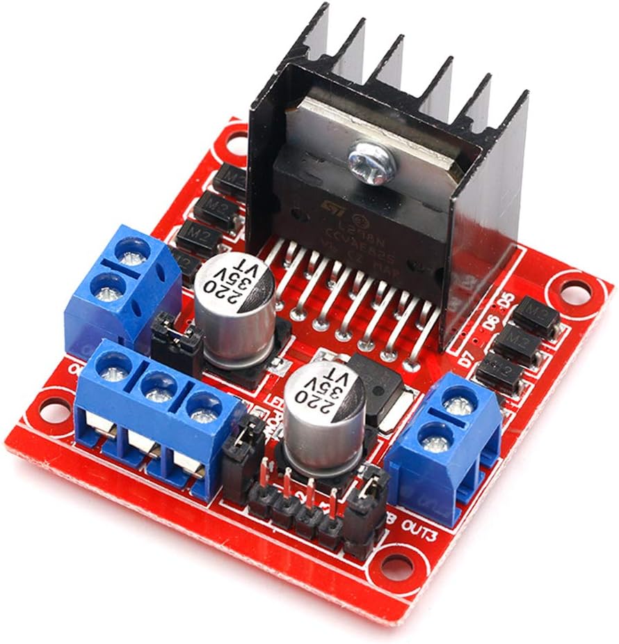 L298N Motor Driver - Placa controladora de accionamiento de Motor