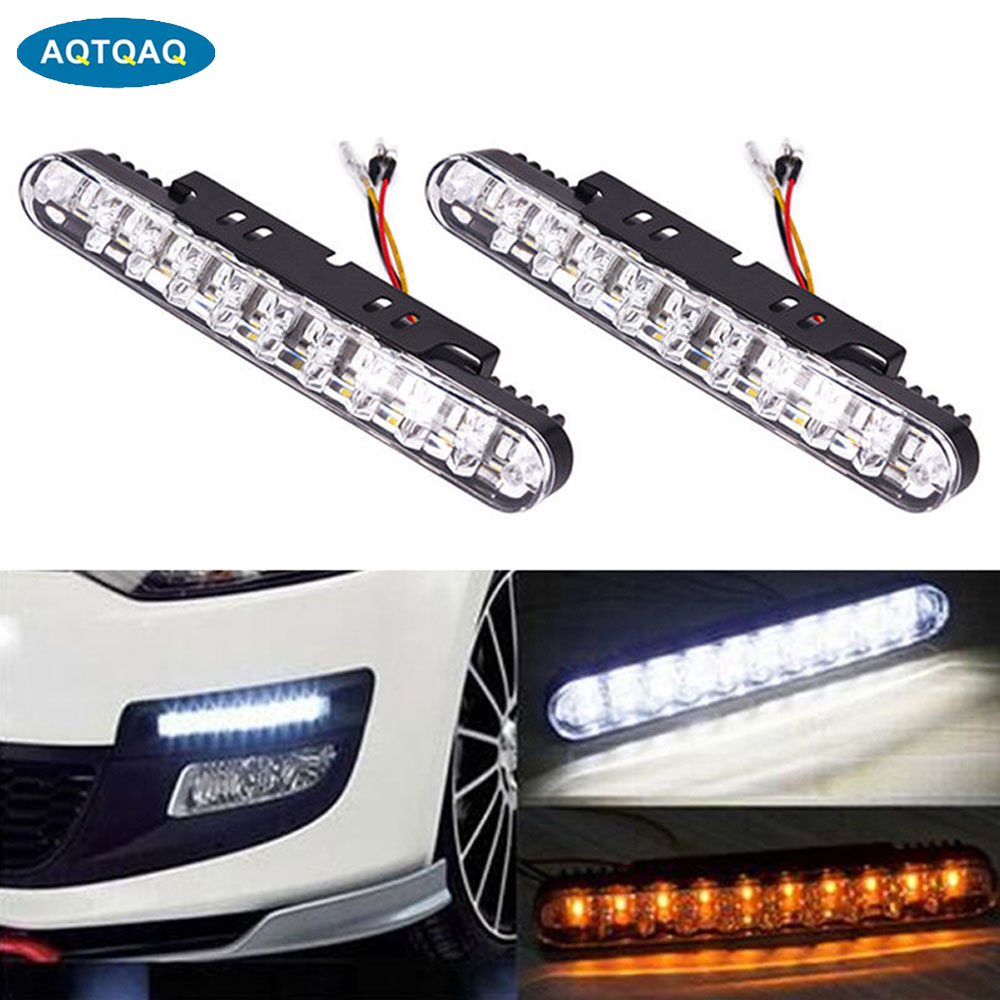 Led Assortment Kit - AQTQAQ-luz de circulación diurna para coche,