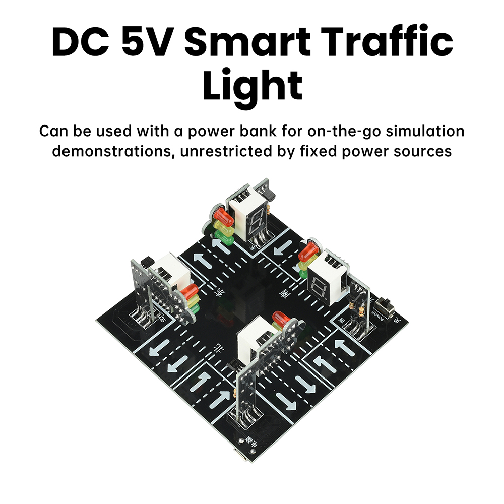 Diy Electronics Kits For Adults - Kit de simulador de semáforo con