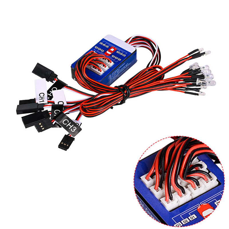 Diy Rc Electronics - Kit de Sistema de Iluminación LED