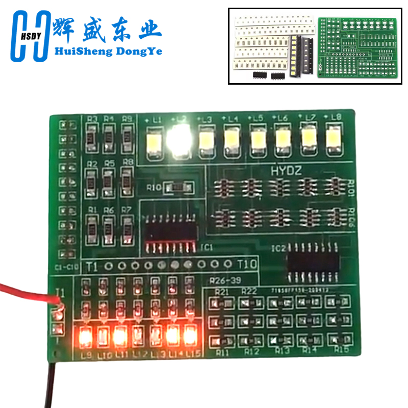 Diy Electronics Workbench - Kit electrónico DIY 1801 SMT SMD