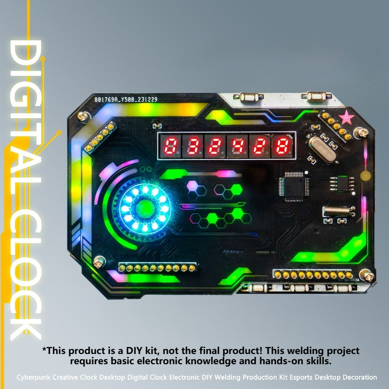 Diy Electronics Table - Juego de relojes de mesa DIY,