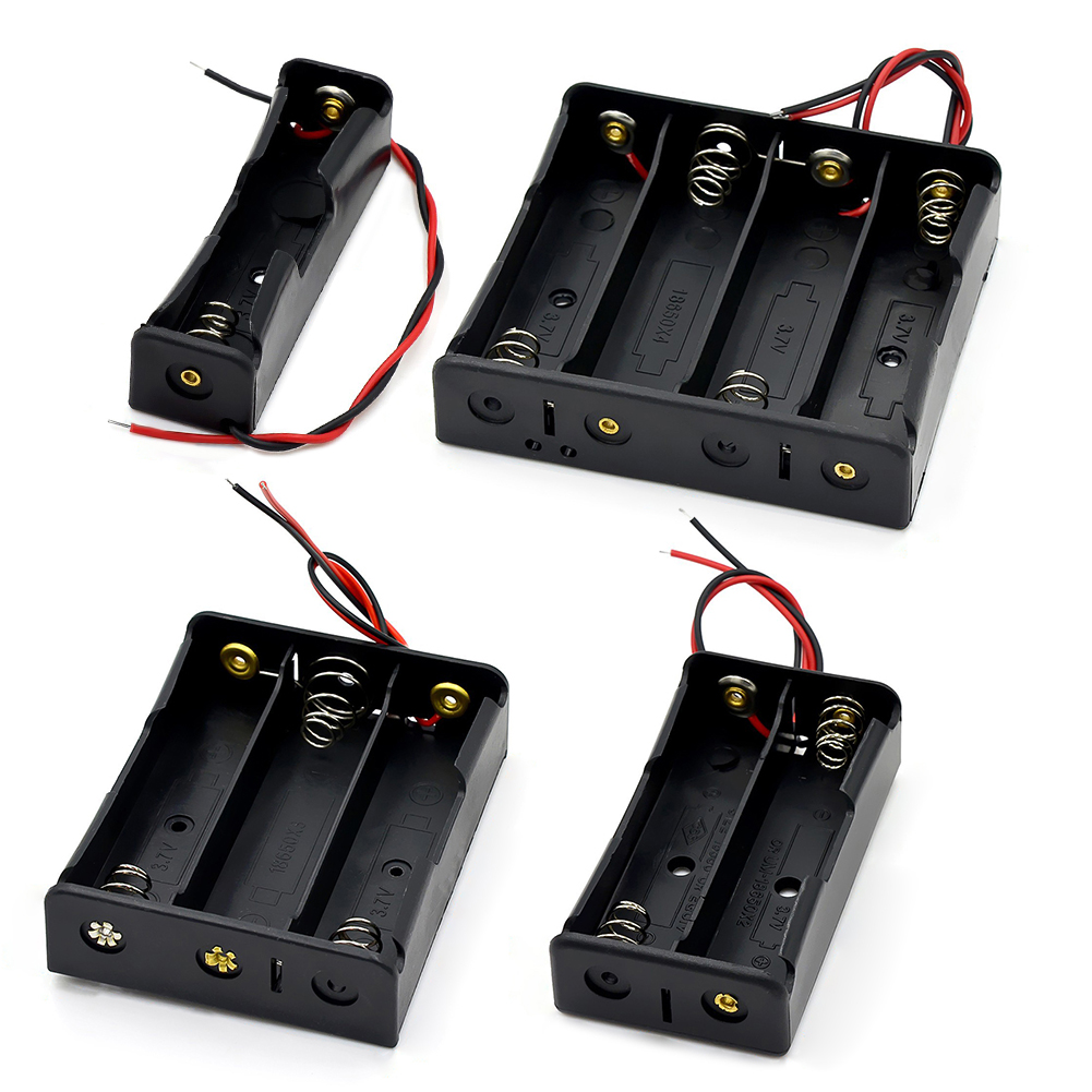 Diy Electronics Case - Caja de almacenamiento de batería 18650,