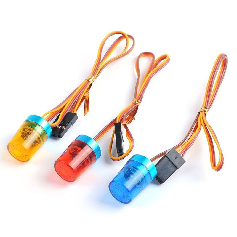 Diy Rc Electronics - Lámpara LED multifunción, luz estroboscópica/intermitente/rotación para