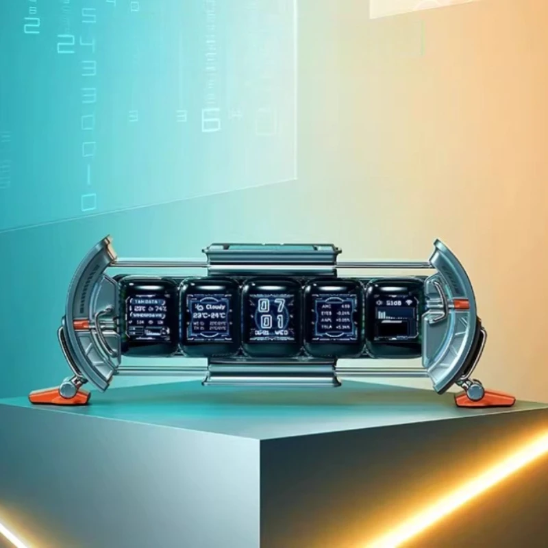 Diy Electronics Table - Figuras Electrónicas DIY, Reloj Creativo con