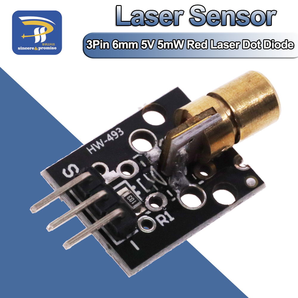 Diy Lightsaber Electronics - Módulo de Sensor láser KY-008 de