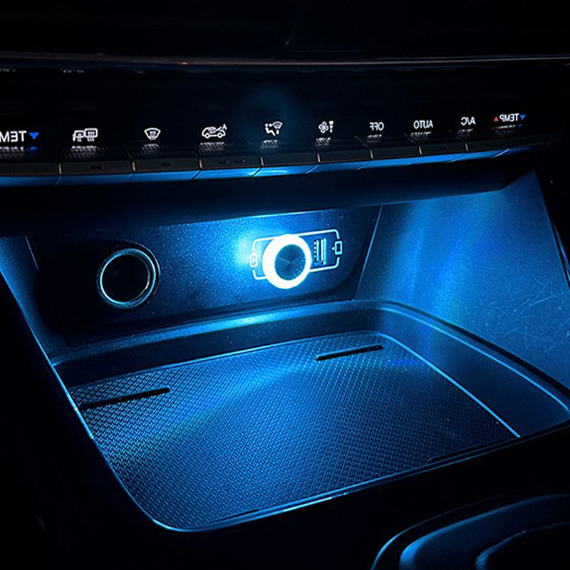 Diy Lamp Electronics - Luz ambiental USB portátil para coche,