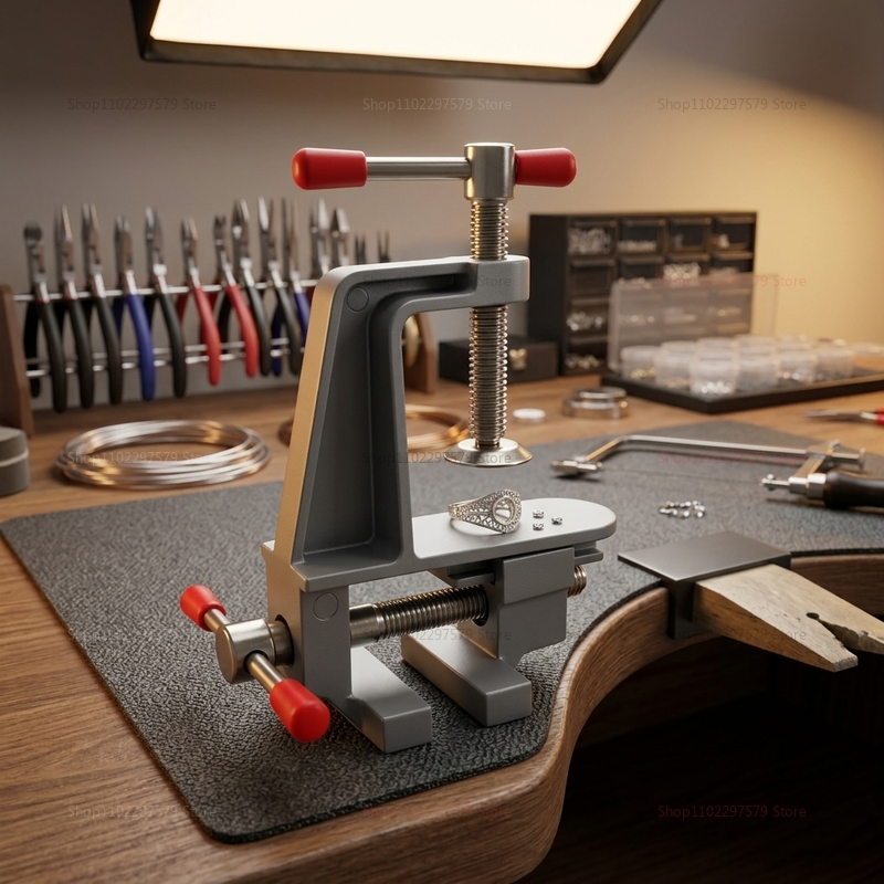 Mini Tornillo de Banco de Alum - Diy Electronics Workbench reseña y precio