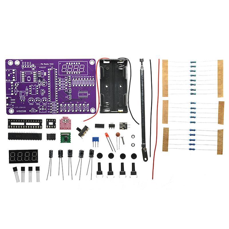 Kit de Radio FM de Doble Canal - Diy Electronics Kits For Adults reseña y precio