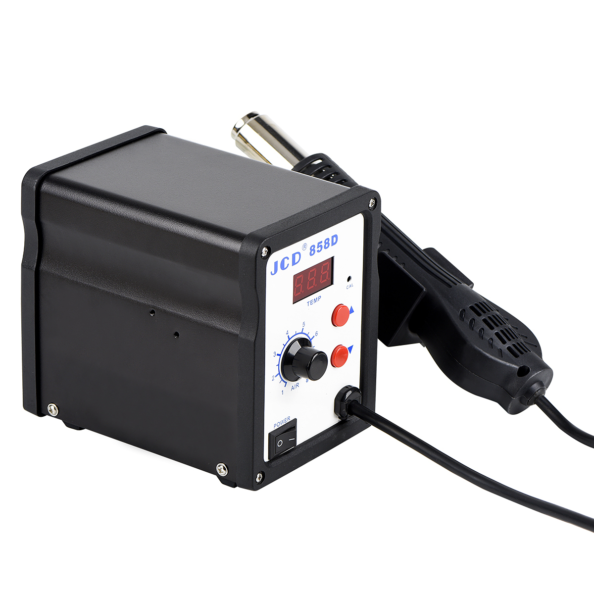 JCD 858D pistola de aire calie - Hot Air Rework Station reseña y precio