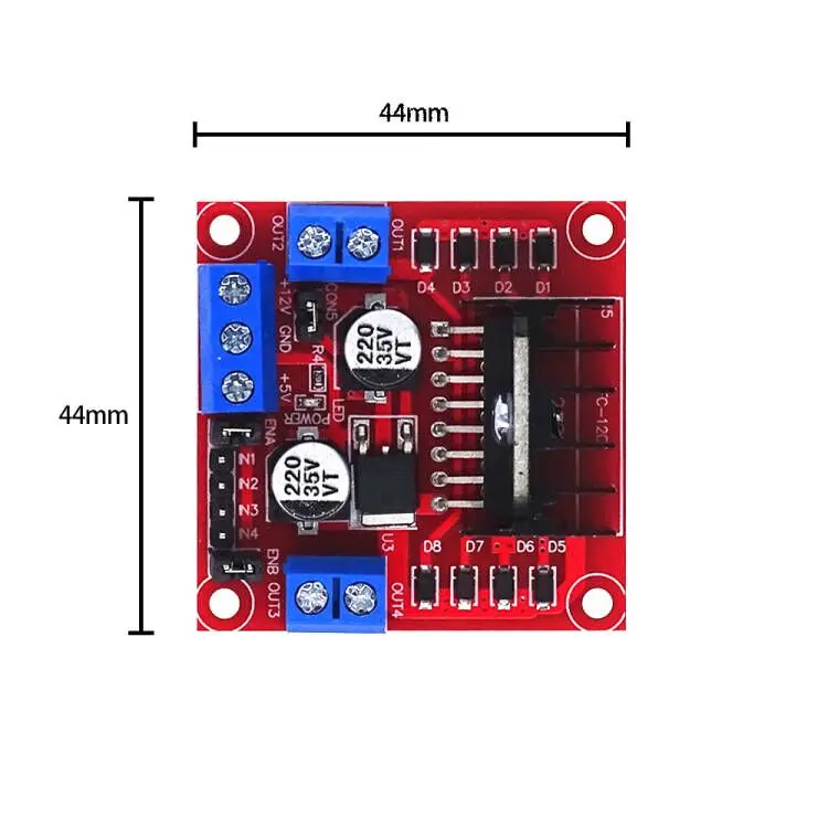 Módulo L298N, Placa Controlado - L298N Motor Driver reseña y precio