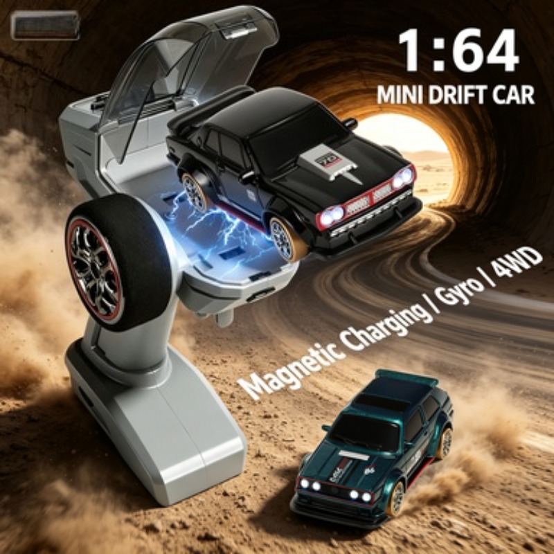 Coche de Derrape RC 4WD 1:63 c - Diy Rc Electronics reseña y precio
