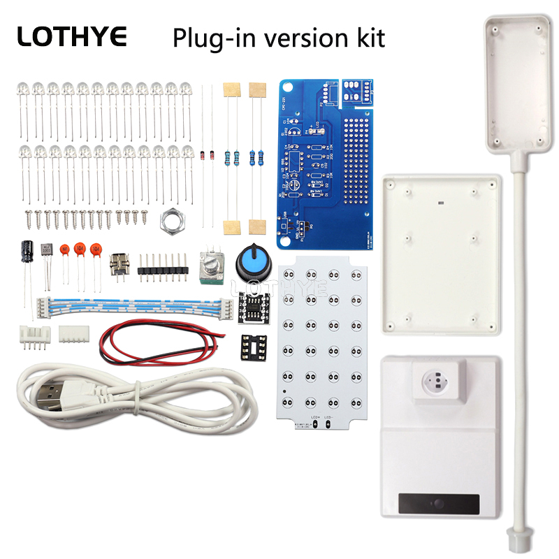 Kit de lámpara de mesa de aten - Diy Electronics Table reseña y precio