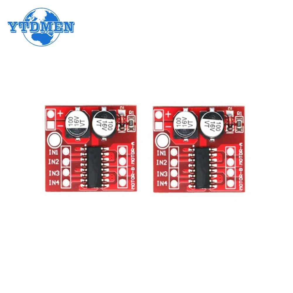 1/5/10 Uds MX1508 módulo contr - L298N Motor Driver reseña y precio