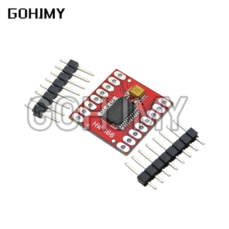 TB6612 DRV8833 Controlador de  - L298N Motor Driver reseña y precio