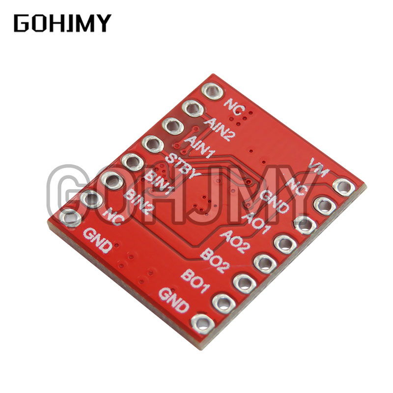 TB6612 DRV8833 Controlador de  - L298N Motor Driver reseña y precio