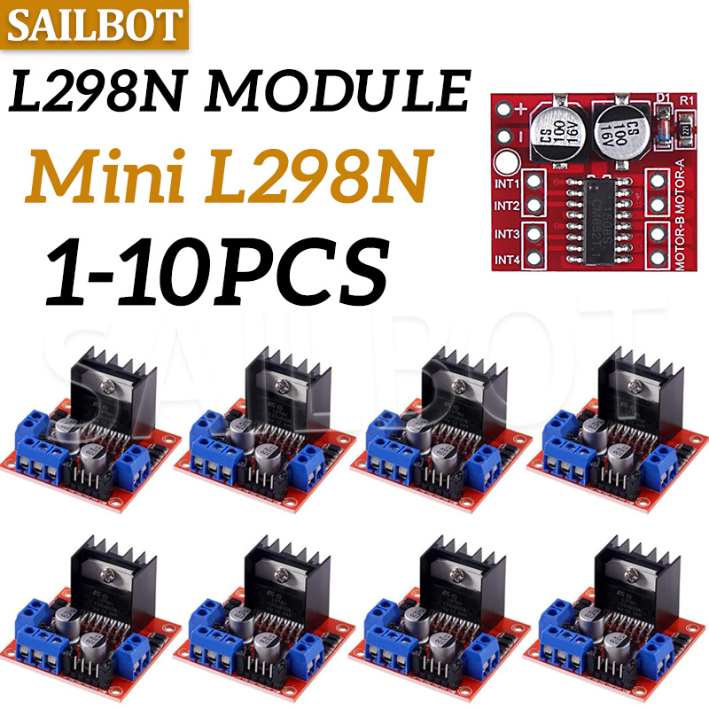 1/5/10 Uds L298N controlador d - L298N Motor Driver reseña y precio