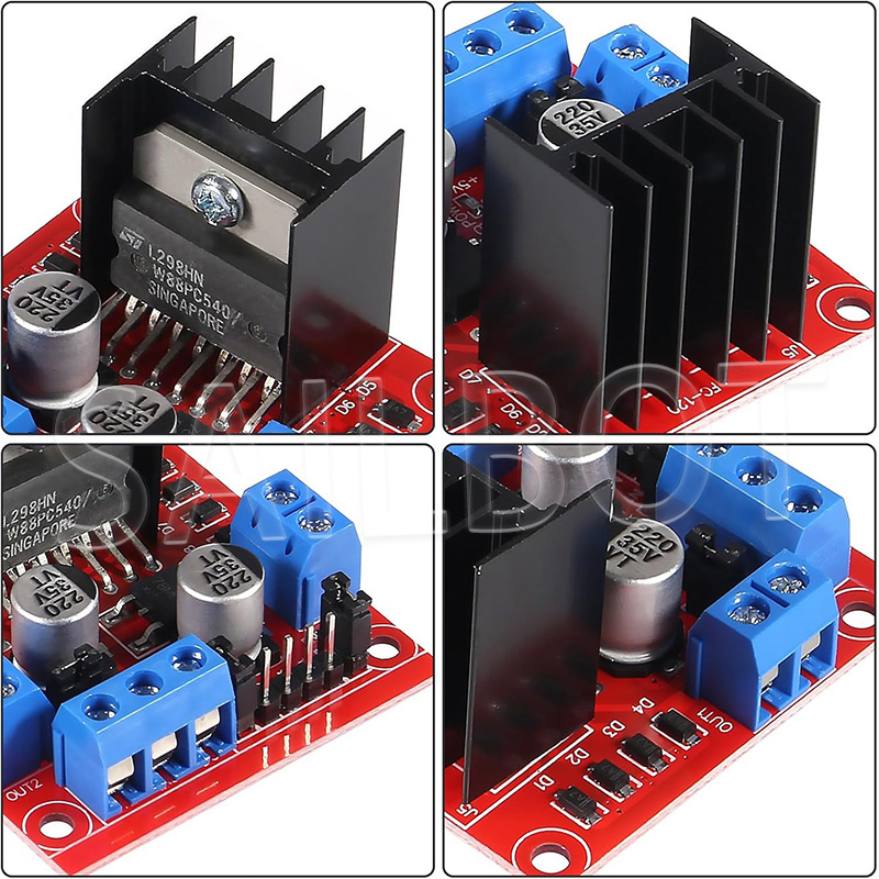 1/5/10 Uds L298N controlador d - L298N Motor Driver reseña y precio