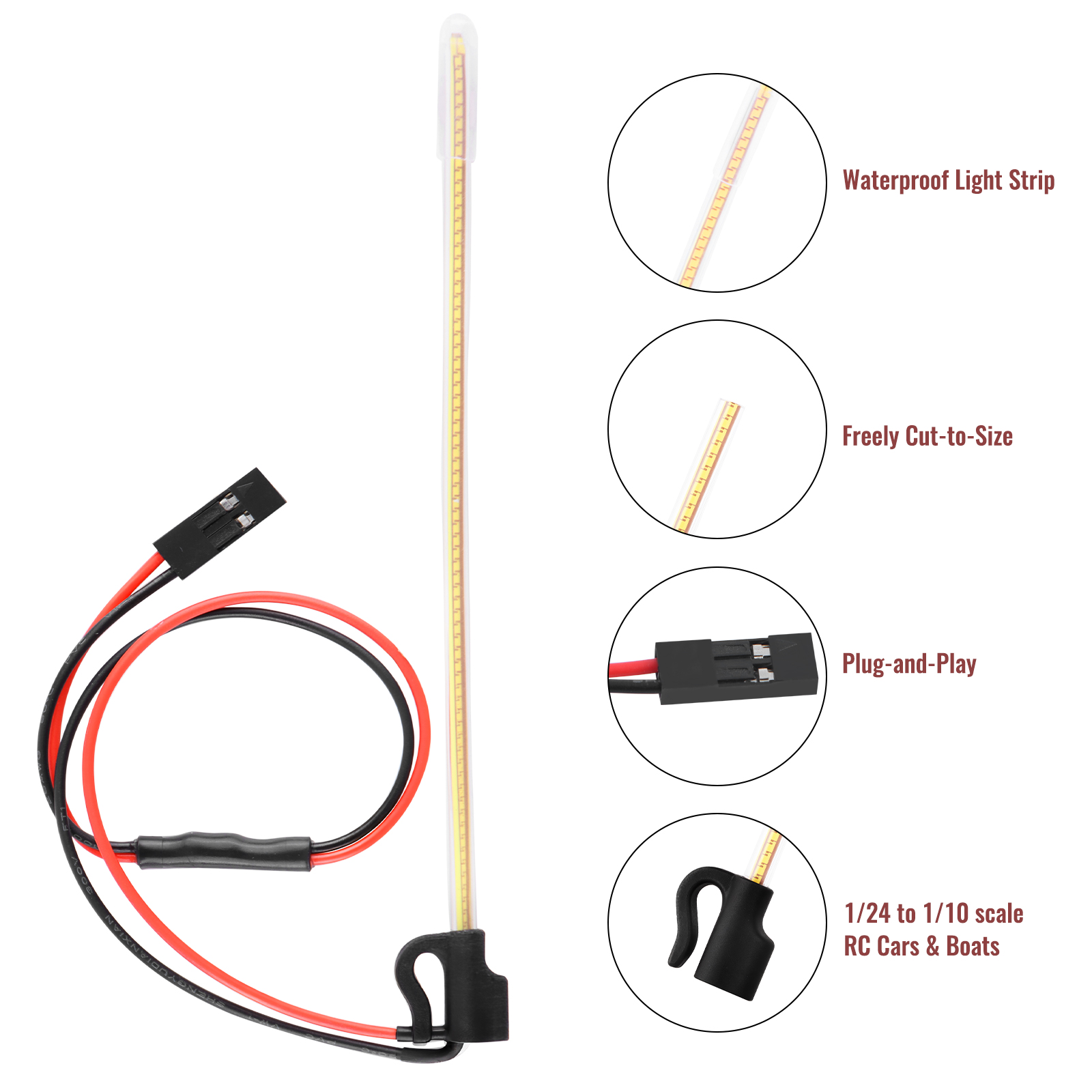 ModRax 2 Luces LED para Antena - Diy Rc Electronics reseña y precio