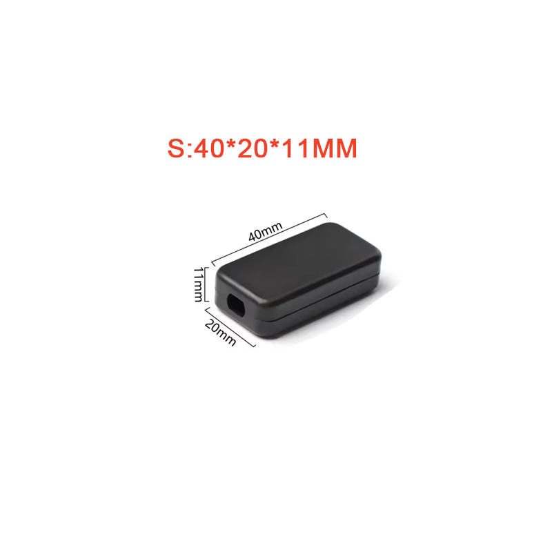 Caja negra de plástico imperme - Diy Electronics Storage reseña y precio
