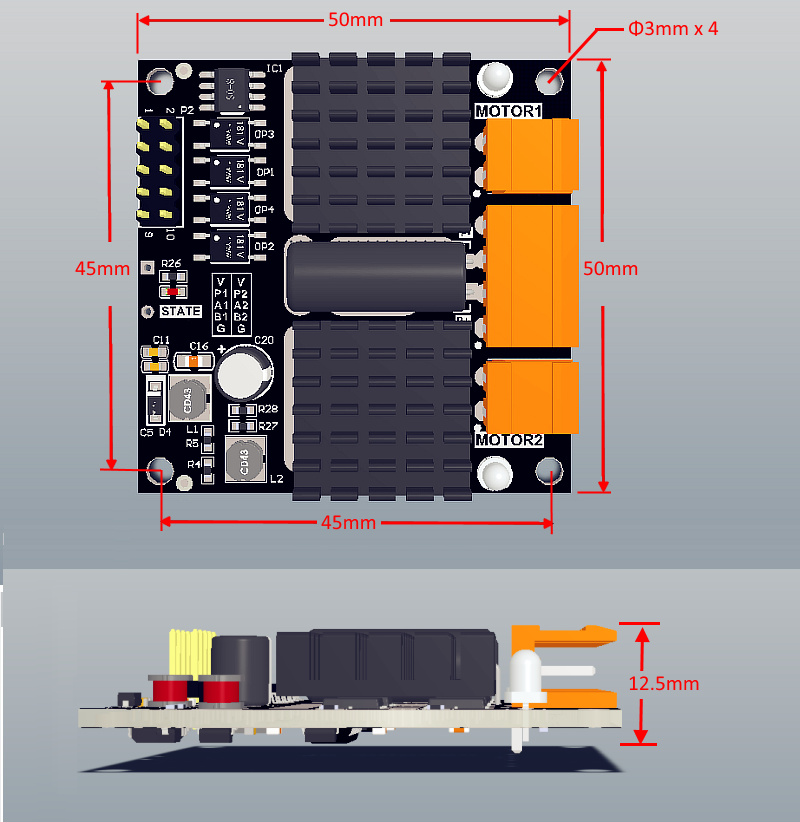 Placa de controlador de Motor  - L298N Motor Driver reseña y precio