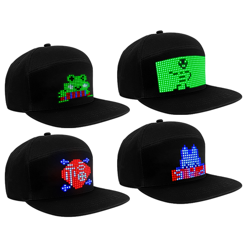 Sombrero con Pantalla LED Inte - Diy Electronics Logo reseña y precio