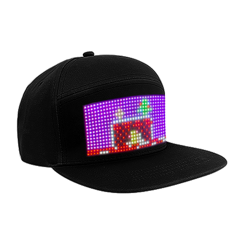 Sombrero con Pantalla LED Inte - Diy Electronics Logo reseña y precio
