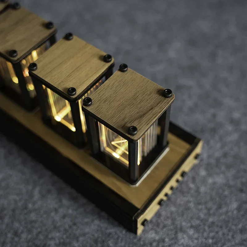 Reloj de Tubo Nixie de Lujo, R - Diy Electronics Table reseña y precio