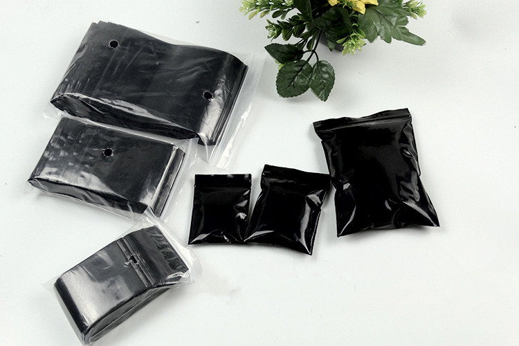 100 Bolsas de Plástico PE Negr - Diy Electronics Logo reseña y precio