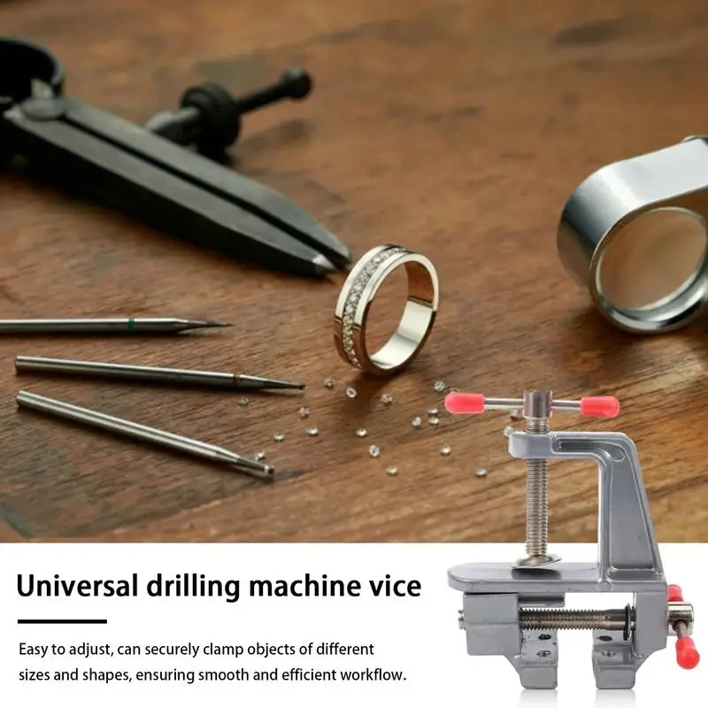 Mini tornillo de banco, abraza - Diy Electronics Workbench reseña y precio