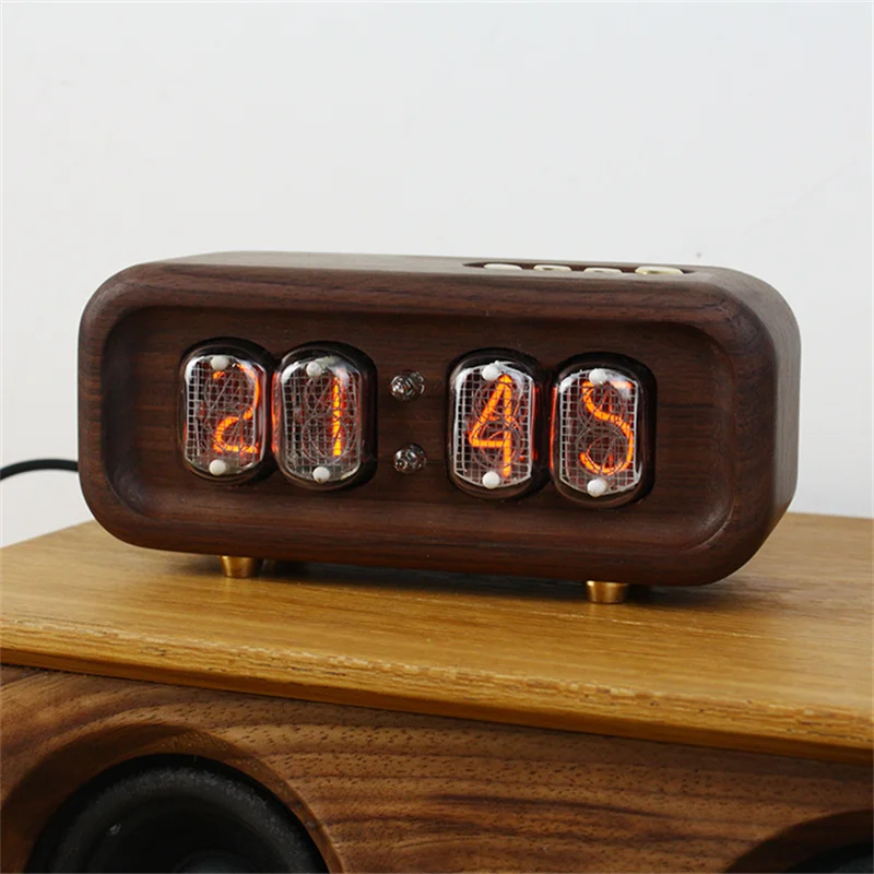 Reloj de tubo Digital con bril - Diy Electronics Table reseña y precio