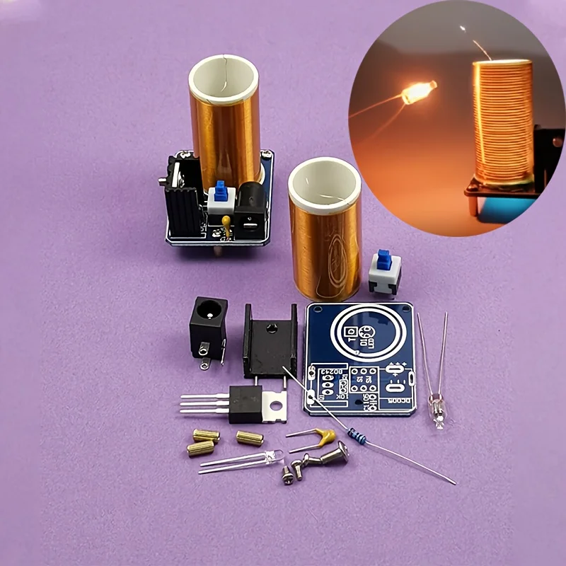 Mini kit de bobina Tesla, BD24 - Diy Lightsaber Electronics reseña y precio