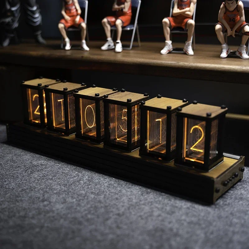 Nuevo Reloj de Tubos Nixie de  - Diy Electronics Table reseña y precio