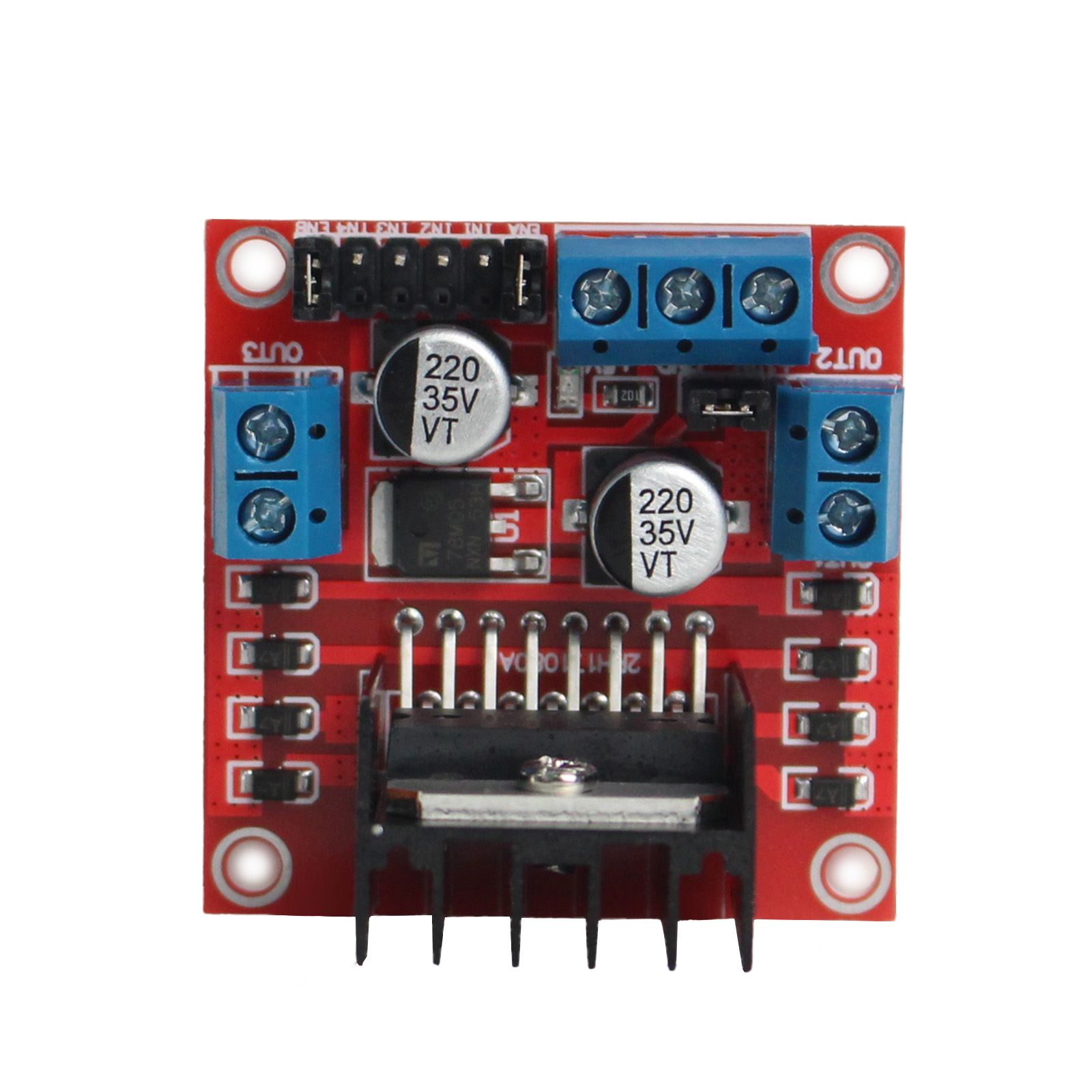 1-5 unidades Módulo de placa c - L298N Motor Driver reseña y precio