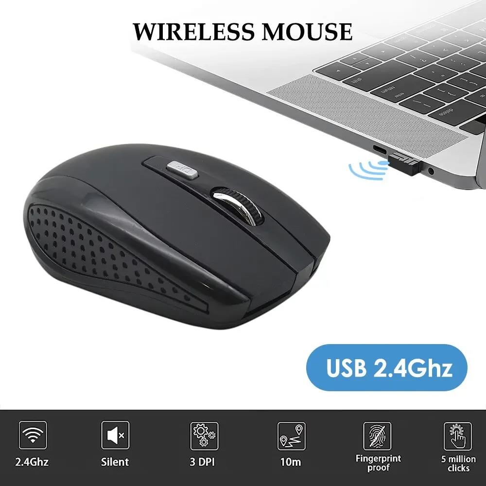 Ratón inalámbrico de 2,4G, erg - Diy Mouse Electronics reseña y precio