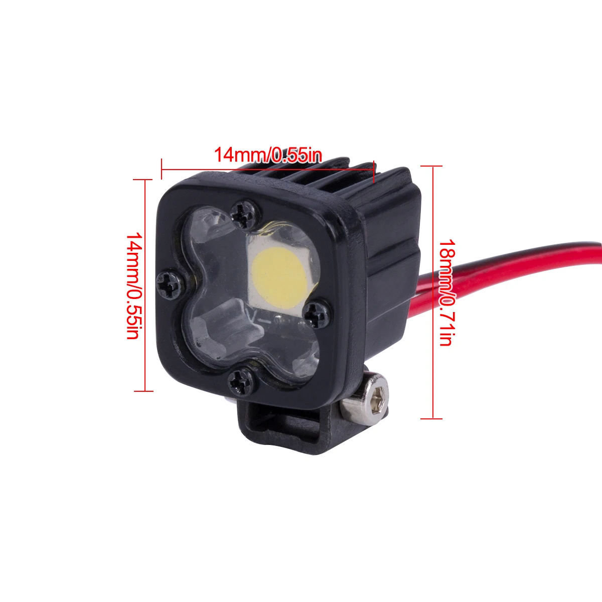 RC Car Square Bright LED luces - Diy Rc Electronics reseña y precio
