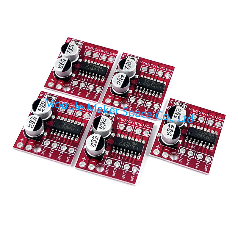 1/5/10 Uds MX1508 módulo contr - L298N Motor Driver reseña y precio