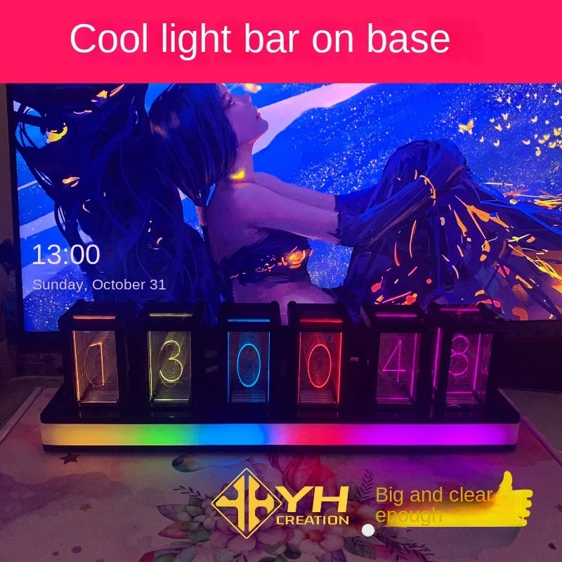 Reloj de mesa Led Digital, dis - Diy Electronics Table reseña y precio