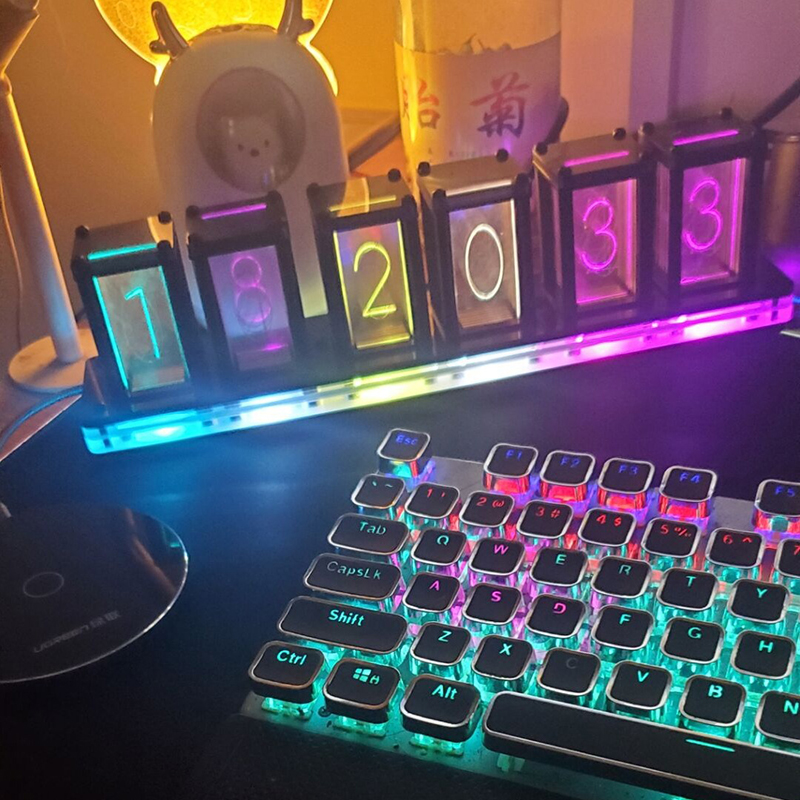 Reloj de mesa Led Digital, dis - Diy Electronics Table reseña y precio