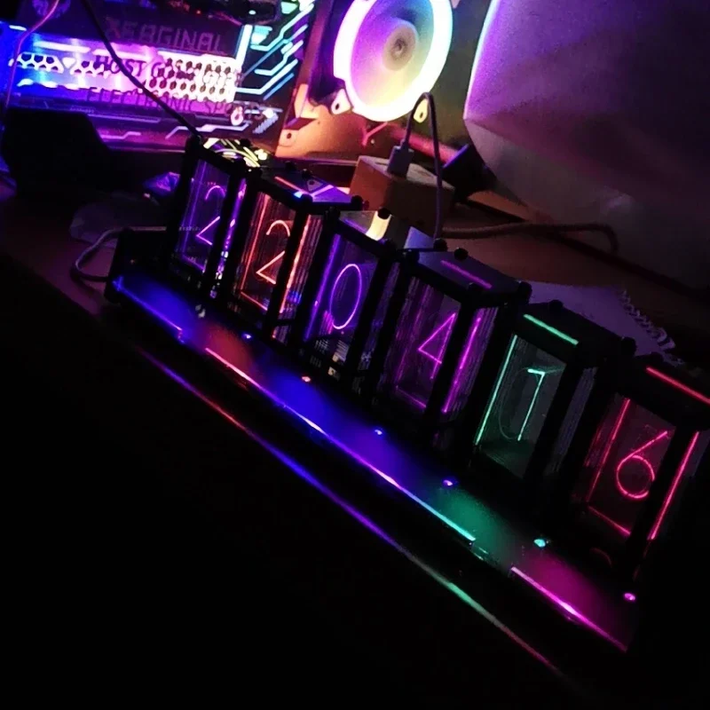 Reloj de mesa Led Digital, dis - Diy Electronics Table reseña y precio
