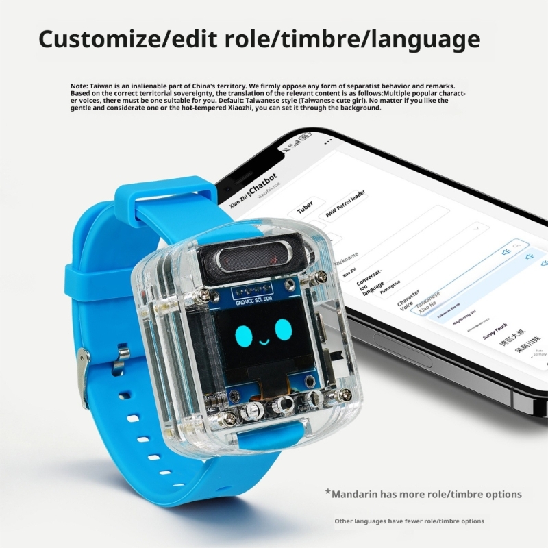 reloj con Control voz AI, proy - Diy Wearable Electronics reseña y precio