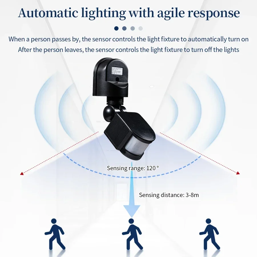 Sensor de movimiento PIR 220V  - Ldr Light Sensor reseña y precio