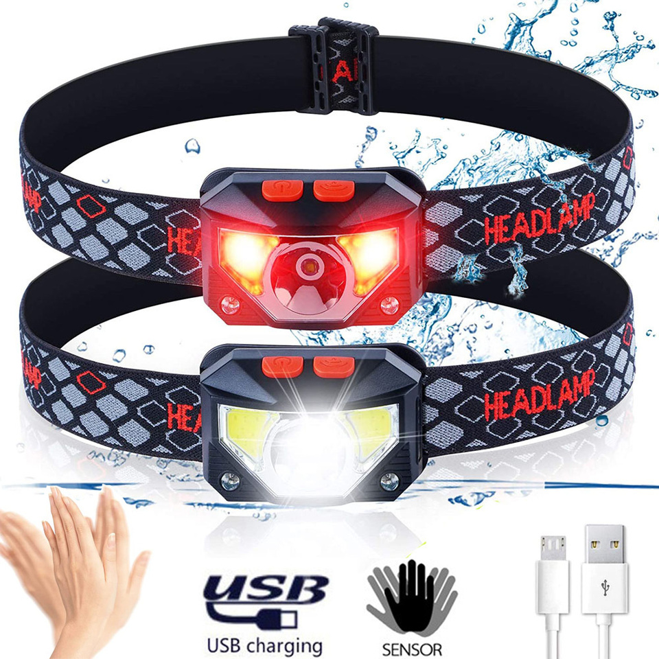 Linterna frontal LED de 8 modo - Ldr Light Sensor reseña y precio