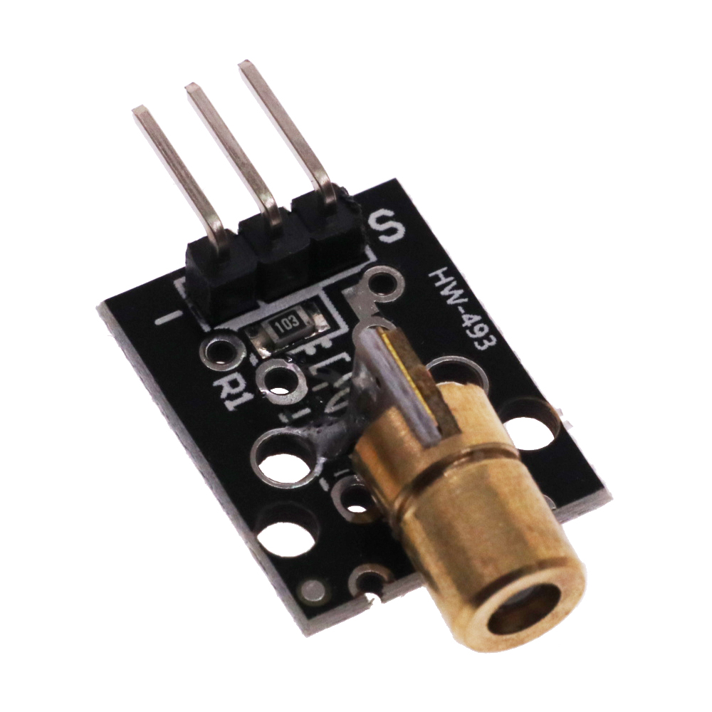 Módulo de Sensor láser KY-008  - Diy Lightsaber Electronics reseña y precio