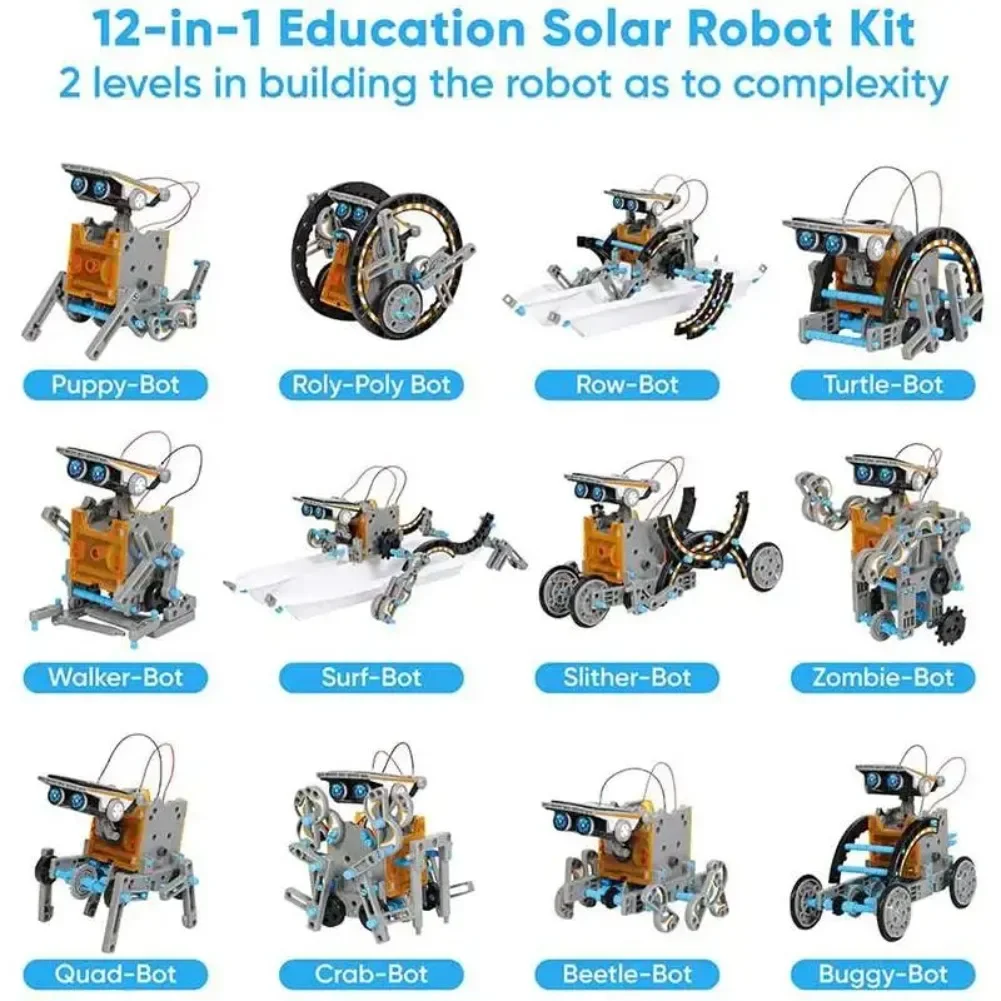 Kit de ciencia Robot con energ - Diy Electronics For Home reseña y precio
