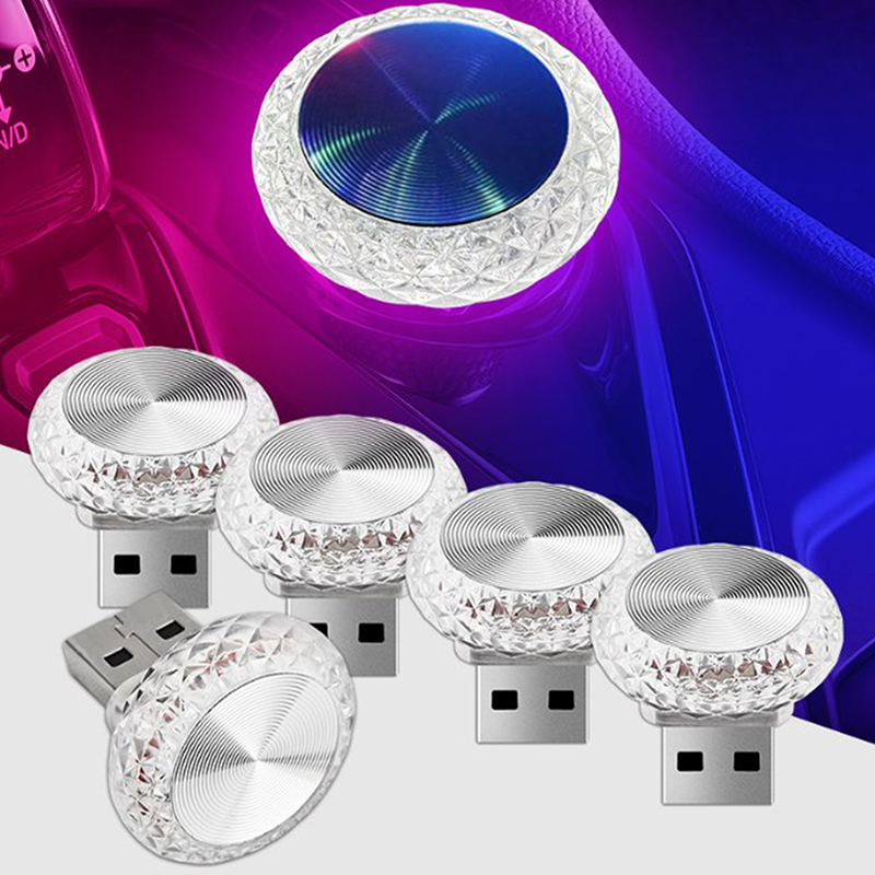 Luz ambiental USB portátil par - Diy Lamp Electronics reseña y precio