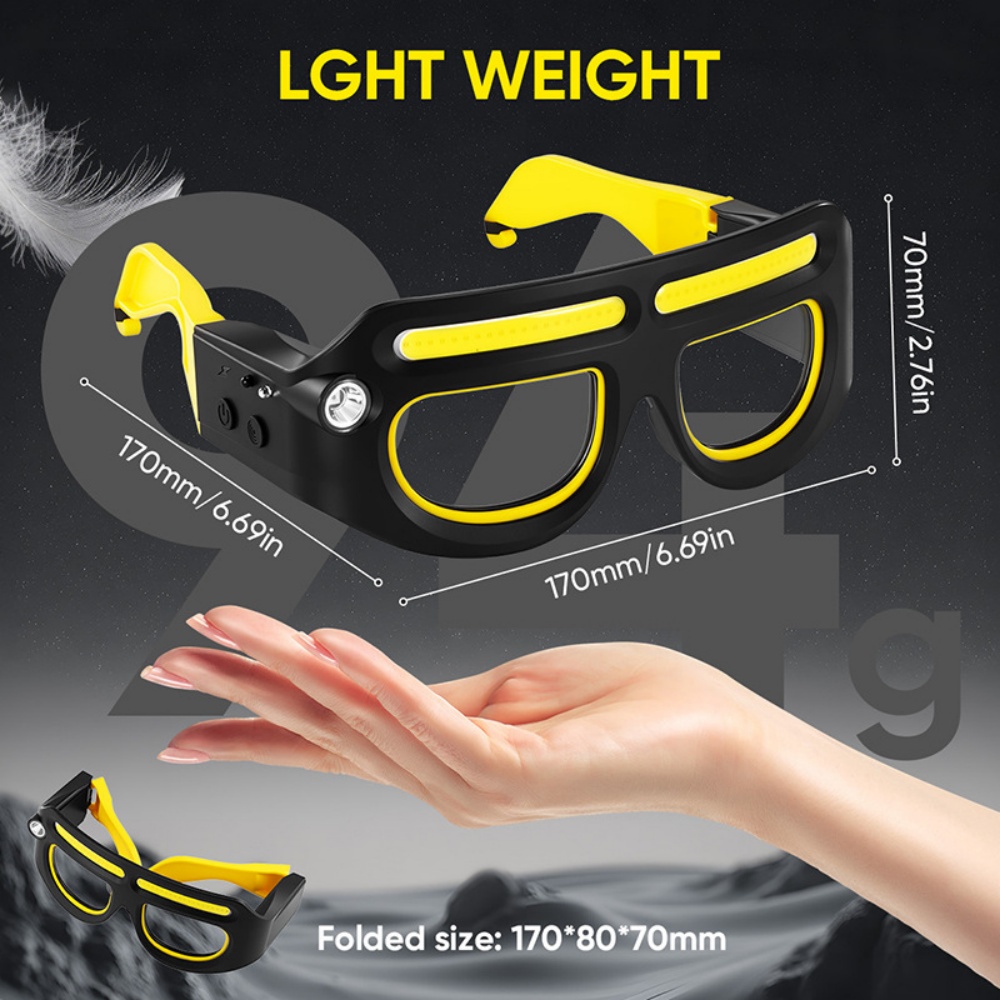 Gafas con Linterna LED Recarga - Ldr Light Sensor reseña y precio